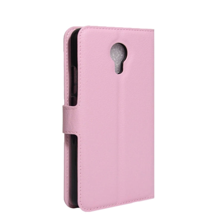 For Acer Liquid Z6 Plus Litchi Texture Horizontal Flip PU Leather Case with Holder & Card Slots & Wallet