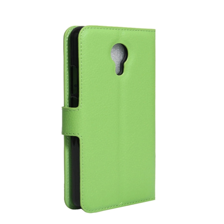 For Acer Liquid Z6 Plus Litchi Texture Horizontal Flip PU Leather Case with Holder & Card Slots & Wallet