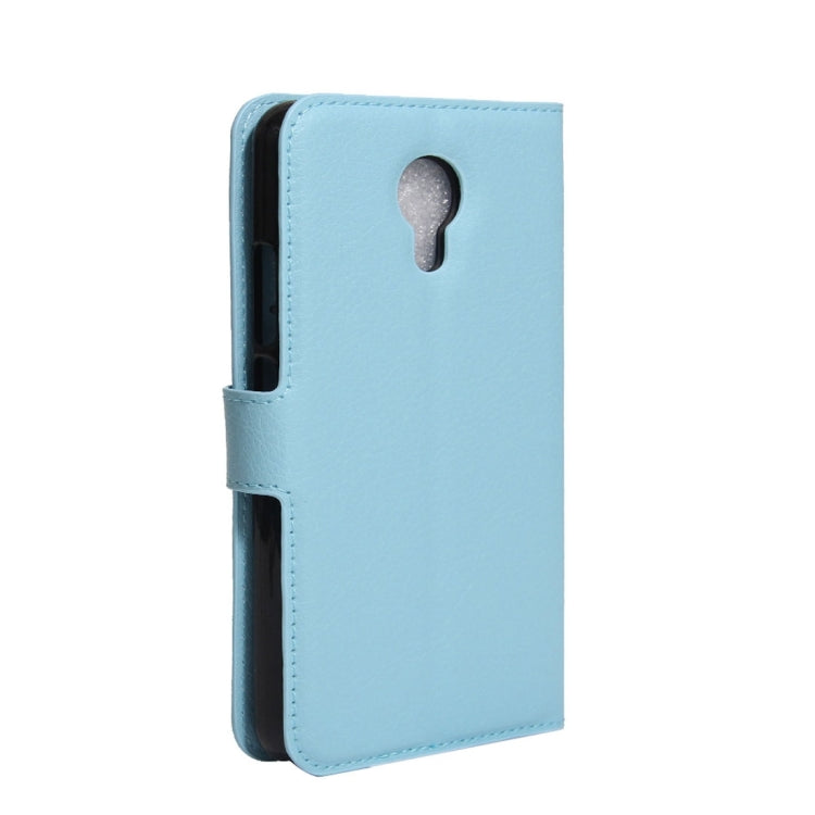 For Acer Liquid Z6 Plus Litchi Texture Horizontal Flip PU Leather Case with Holder & Card Slots & Wallet