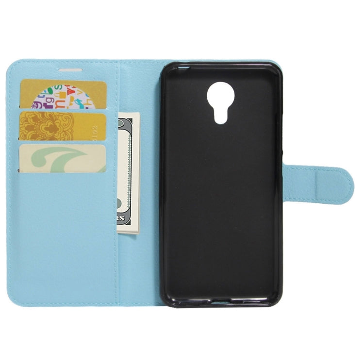 For Acer Liquid Z6 Plus Litchi Texture Horizontal Flip PU Leather Case with Holder & Card Slots & Wallet
