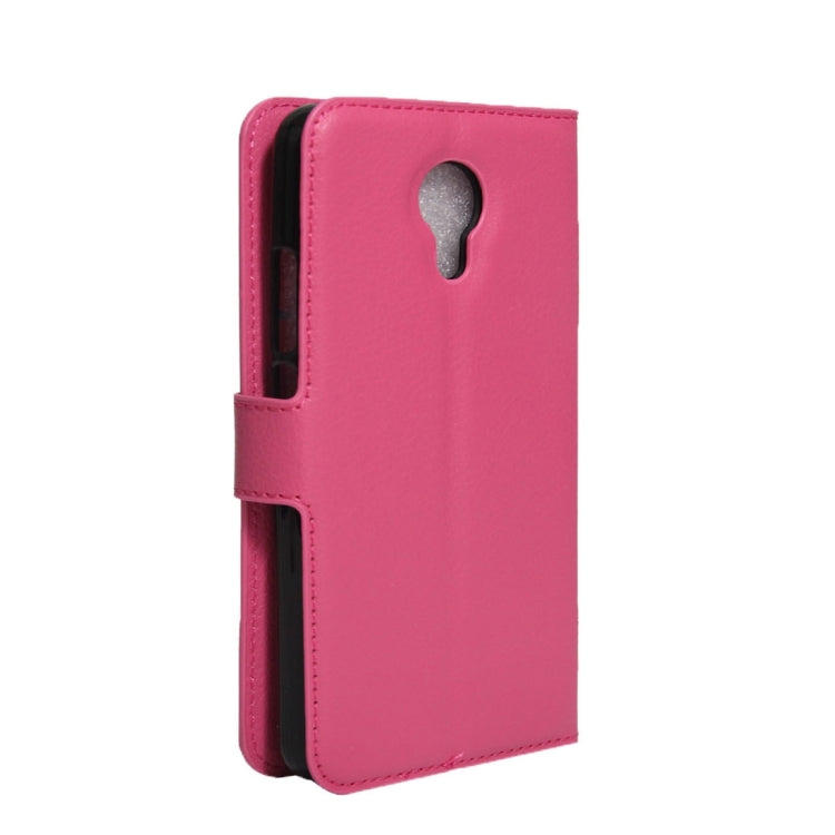 For Acer Liquid Z6 Plus Litchi Texture Horizontal Flip PU Leather Case with Holder & Card Slots & Wallet