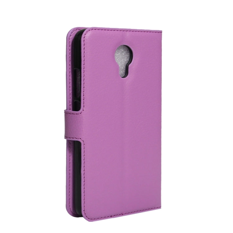 For Acer Liquid Z6 Plus Litchi Texture Horizontal Flip PU Leather Case with Holder & Card Slots & Wallet