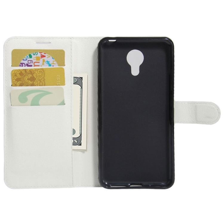 For Acer Liquid Z6 Plus Litchi Texture Horizontal Flip PU Leather Case with Holder & Card Slots & Wallet
