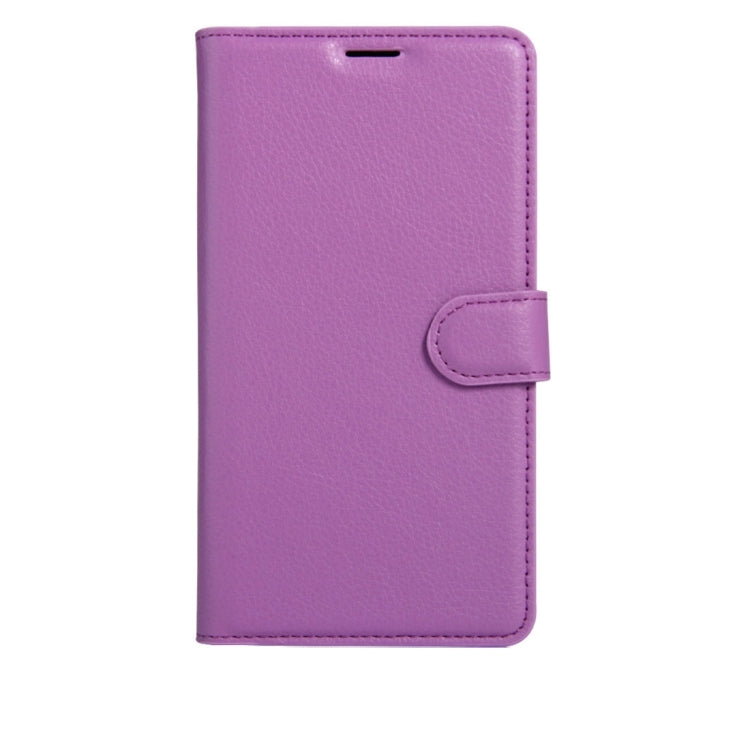 For Acer Liquid Z6 Litchi Texture Horizontal Flip PU Leather Case with Holder & Card Slots & Wallet
