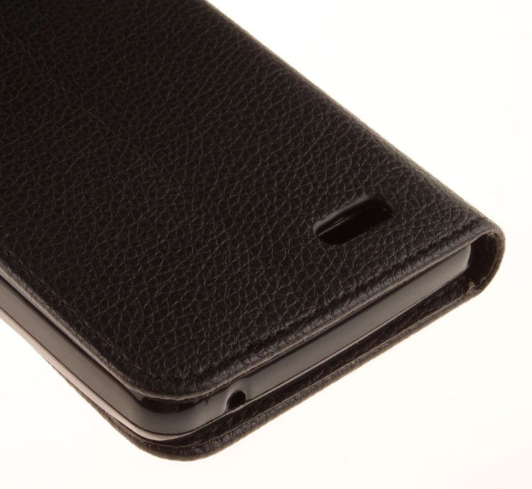 For Lenovo A536 Litchi Texture Horizontal Flip PU Leather Case with Holder & Card Slots & Wallet & Photo Frame & Lanyard