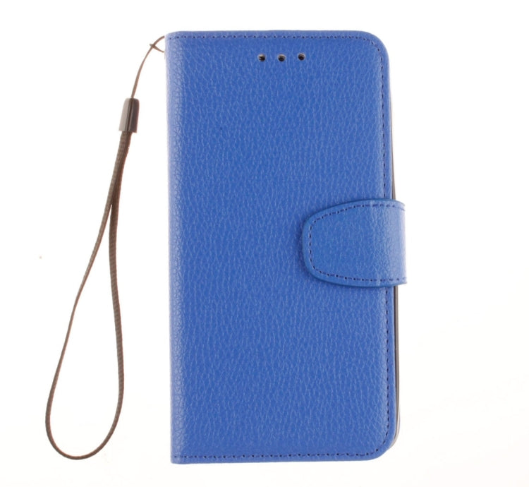 For Lenovo A536 Litchi Texture Horizontal Flip PU Leather Case with Holder & Card Slots & Wallet & Photo Frame & Lanyard