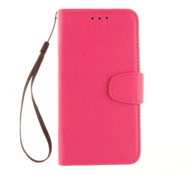 For Lenovo A536 Litchi Texture Horizontal Flip PU Leather Case with Holder & Card Slots & Wallet & Photo Frame & Lanyard