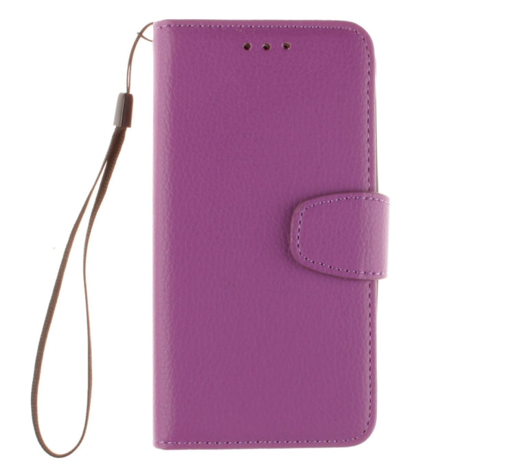 For Lenovo A536 Litchi Texture Horizontal Flip PU Leather Case with Holder & Card Slots & Wallet & Photo Frame & Lanyard
