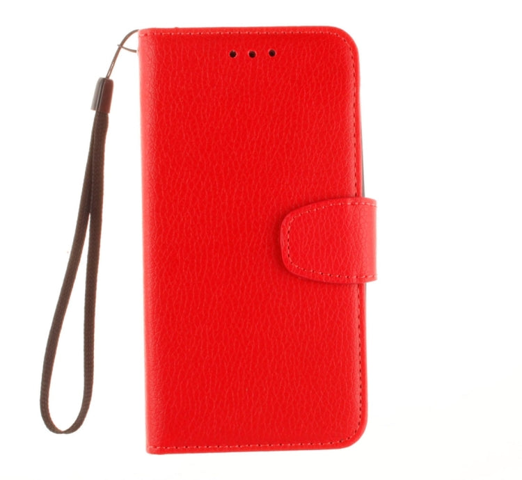 For Lenovo A536 Litchi Texture Horizontal Flip PU Leather Case with Holder & Card Slots & Wallet & Photo Frame & Lanyard