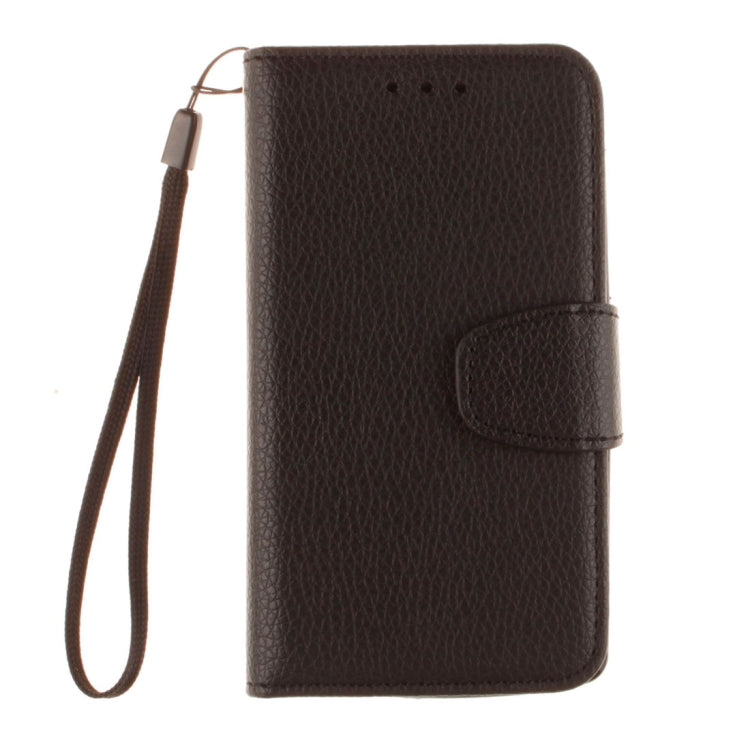 For Lenovo A1000 Litchi Texture Horizontal Flip PU Leather Case with Holder & Card Slots & Wallet & Photo Frame & Lanyard