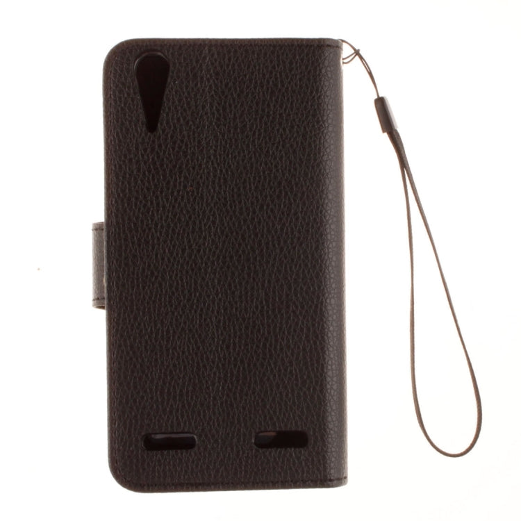 For Lenovo A6000 & K3 Litchi Texture Horizontal Flip PU Leather Case with Holder & Card Slots & Wallet & Photo Frame & Lanyard