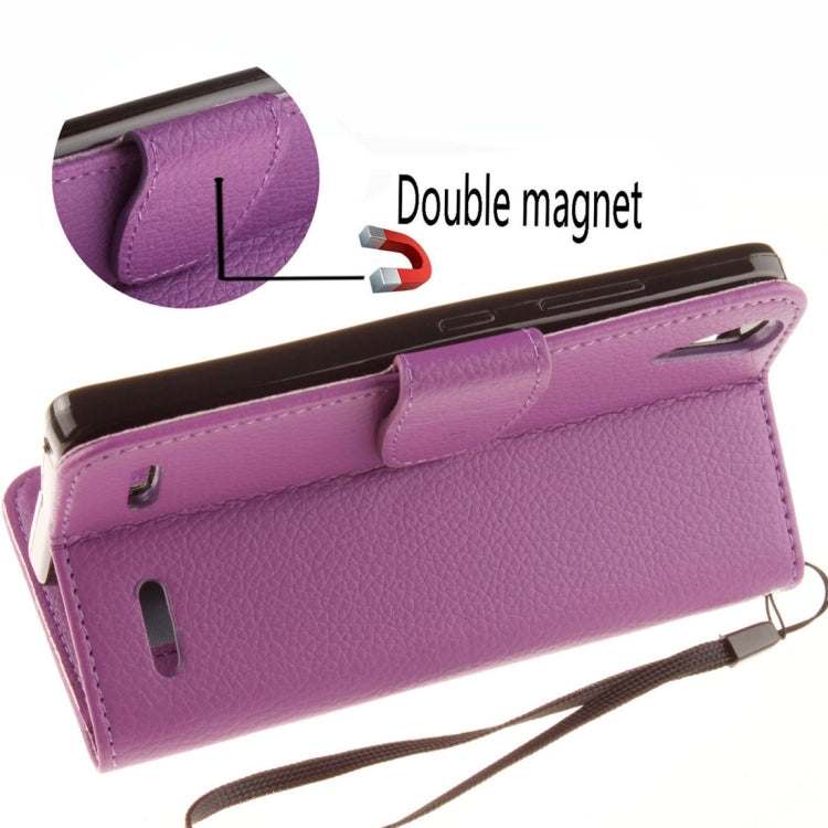 For Lenovo A6000 & K3 Litchi Texture Horizontal Flip PU Leather Case with Holder & Card Slots & Wallet & Photo Frame & Lanyard