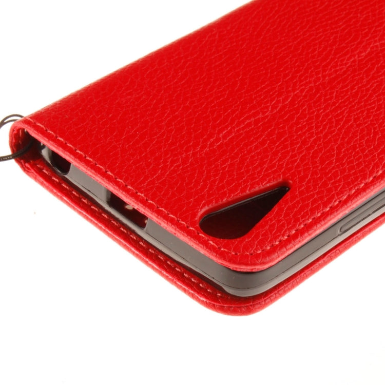 For Lenovo A6000 & K3 Litchi Texture Horizontal Flip PU Leather Case with Holder & Card Slots & Wallet & Photo Frame & Lanyard