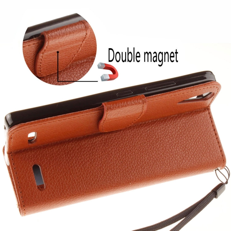 For Lenovo A6000 & K3 Litchi Texture Horizontal Flip PU Leather Case with Holder & Card Slots & Wallet & Photo Frame & Lanyard