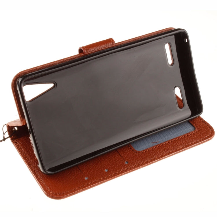 For Lenovo A6000 & K3 Litchi Texture Horizontal Flip PU Leather Case with Holder & Card Slots & Wallet & Photo Frame & Lanyard