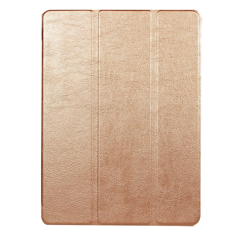 For Huawei  MediaPad M3 Lite 10 Custer Texture Horizontal Flip Leather Case with 3-folding Holder & Sleep / Wake-up