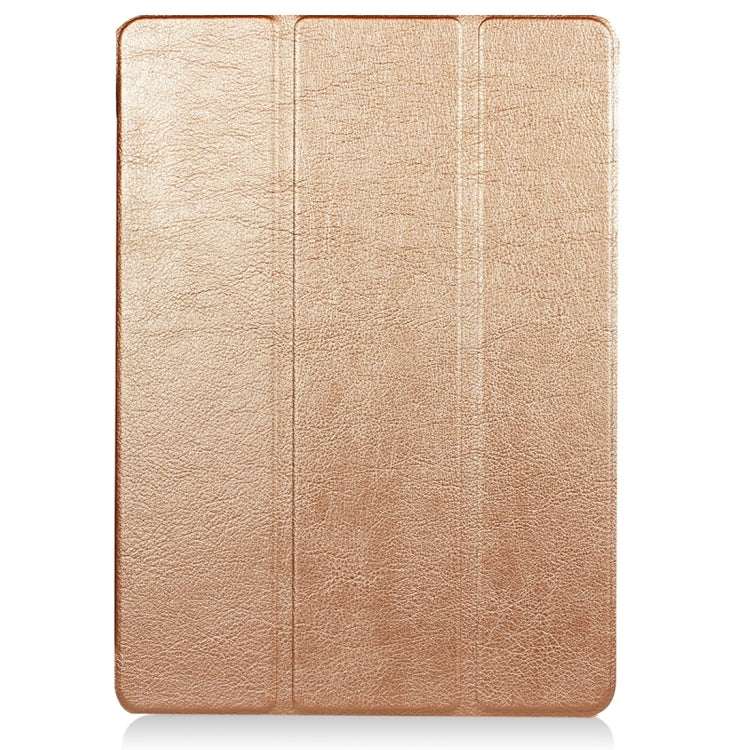 For Huawei  MediaPad T3 10 Custer Texture Horizontal Flip Leather Case with Three-folding Holder