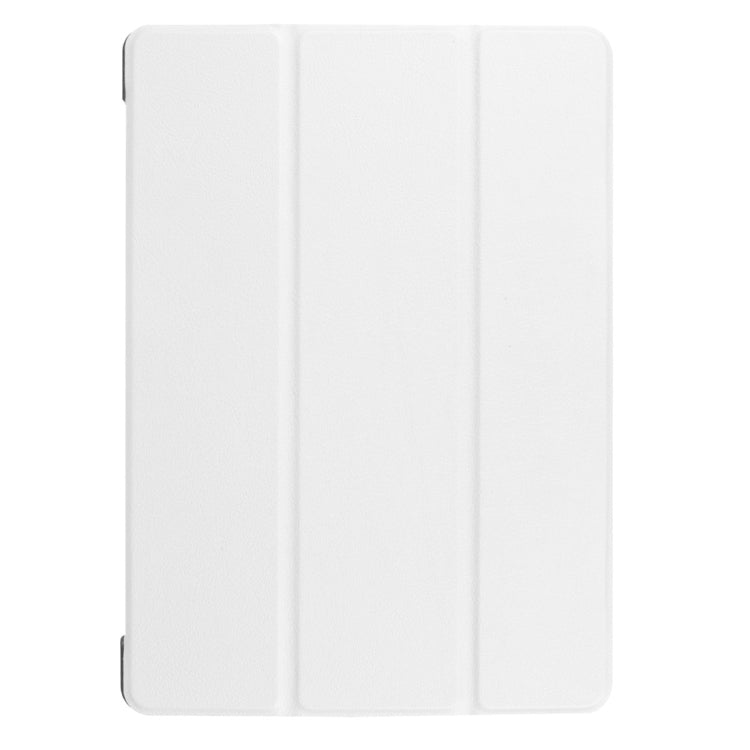 For Huawei  MediaPad T3 10 Custer Texture Horizontal Flip Leather Case with Three-folding Holder