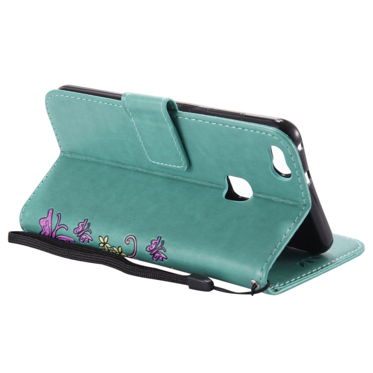 For Huawei  P10 Lite Painted Butterfly Pattern Horizontal Flip Leather Case with Holder & Card Slots & Wallet & Lanyard