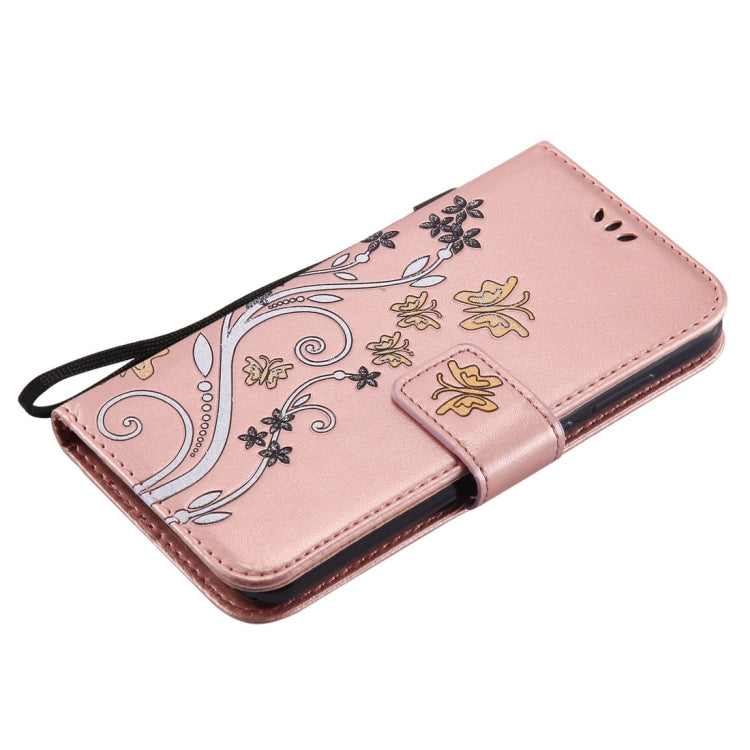 For Huawei  P10 Lite Painted Butterfly Pattern Horizontal Flip Leather Case with Holder & Card Slots & Wallet & Lanyard