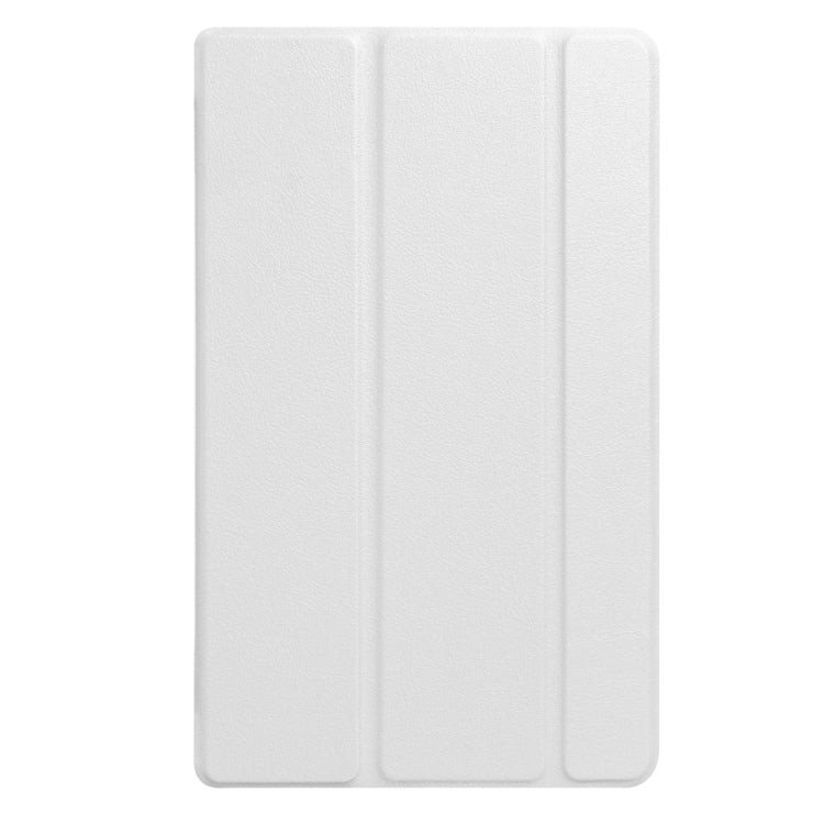 For Huawei  MediaPad T3 8.0 Custer Texture Horizontal Flip Leather Case with 3-folding Holder