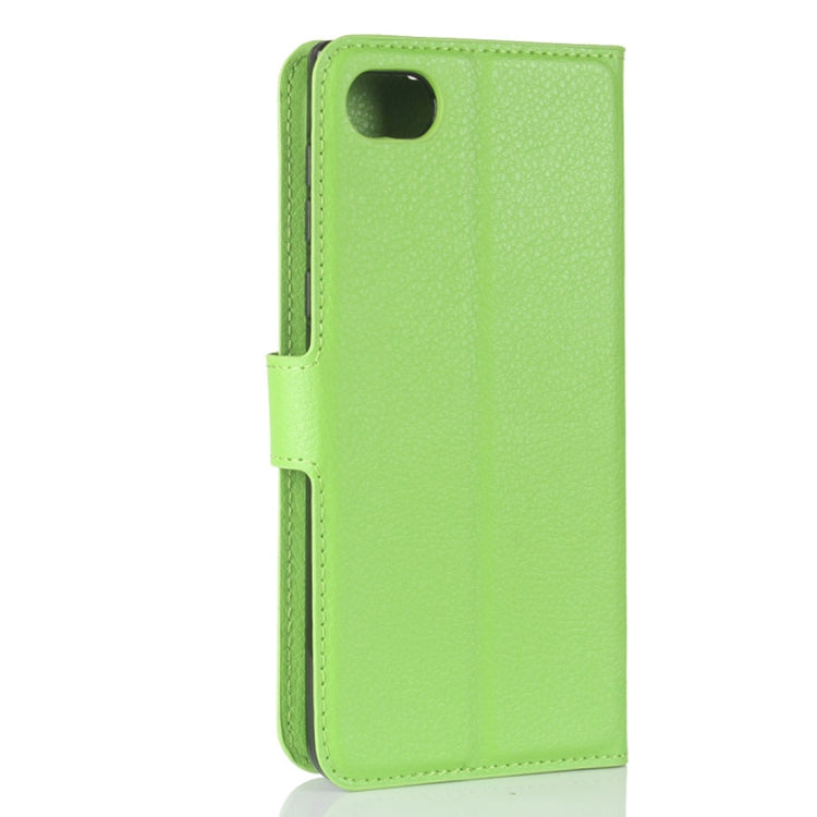 For BlackBerry Motion Litchi Texture Horizontal Flip Leather Case with Holder & Card Slots & Wallet