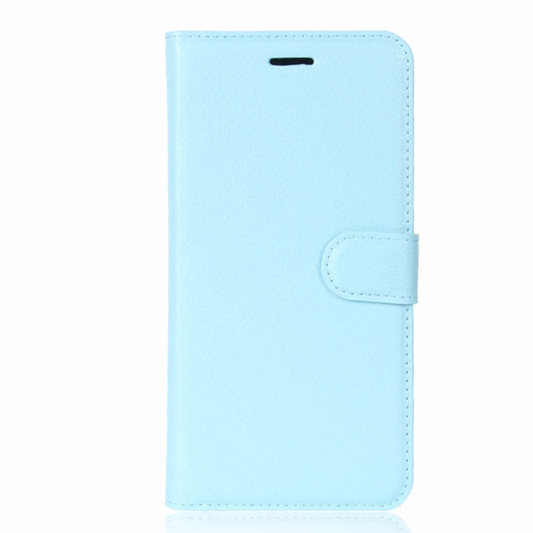For BlackBerry Motion Litchi Texture Horizontal Flip Leather Case with Holder & Card Slots & Wallet