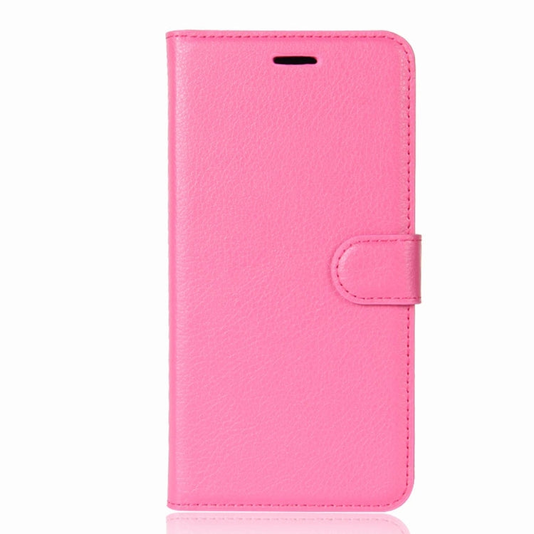 For BlackBerry Motion Litchi Texture Horizontal Flip Leather Case with Holder & Card Slots & Wallet