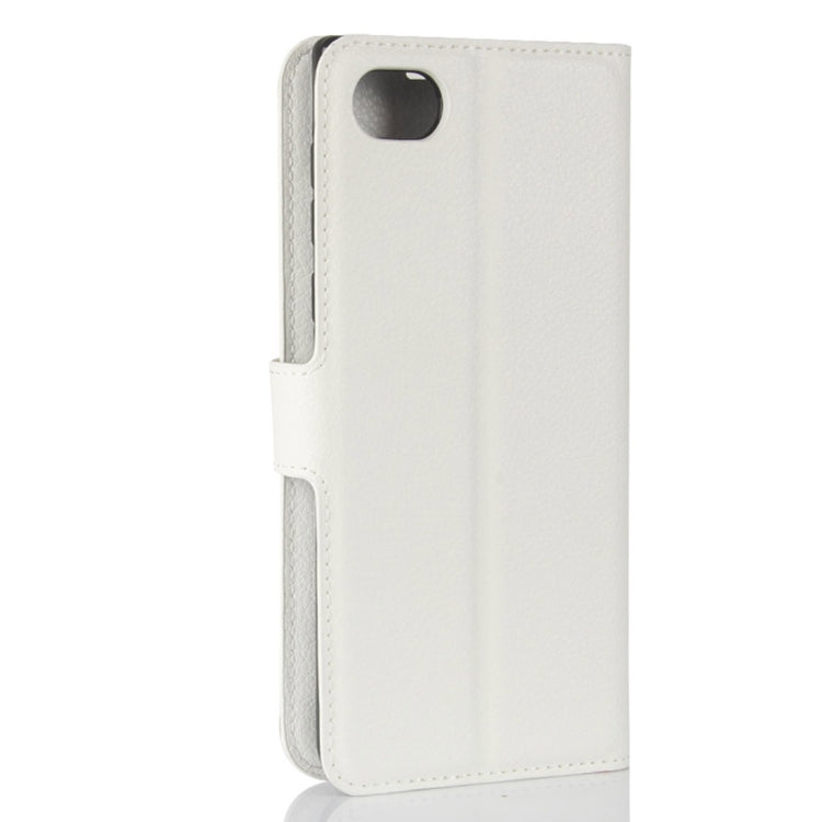 For BlackBerry Motion Litchi Texture Horizontal Flip Leather Case with Holder & Card Slots & Wallet