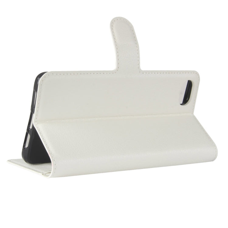 For BlackBerry Motion Litchi Texture Horizontal Flip Leather Case with Holder & Card Slots & Wallet