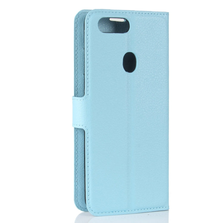For OPPO  R11s Litchi Texture Horizontal Flip Leather Case with Holder & Card Slots & Wallet