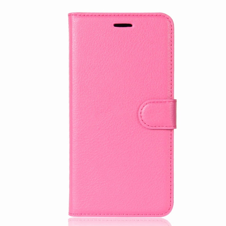 For OPPO  R11s Litchi Texture Horizontal Flip Leather Case with Holder & Card Slots & Wallet