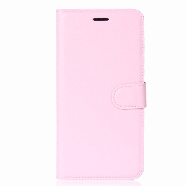 For Motorola Moto E4 Plus (US Version) Litchi Texture Horizontal Flip Leather Case with Holder & Card Slots & Wallet