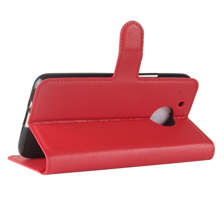 For Motorola Moto E4 Plus (US Version) Litchi Texture Horizontal Flip Leather Case with Holder & Card Slots & Wallet