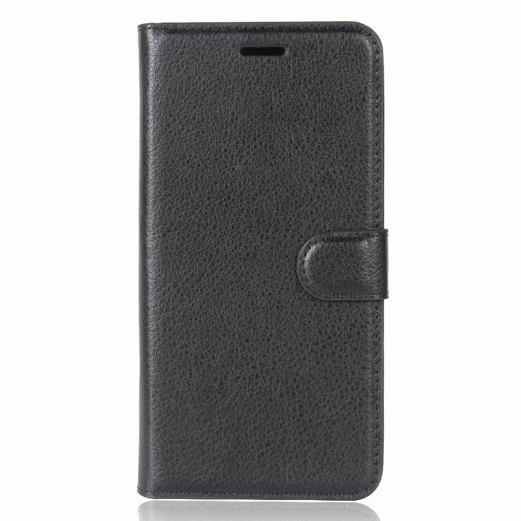 For HTC U11+ Litchi Texture Horizontal Flip Leather Case with Holder & Card Slots & Wallet