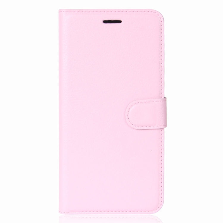 For HTC U11+ Litchi Texture Horizontal Flip Leather Case with Holder & Card Slots & Wallet