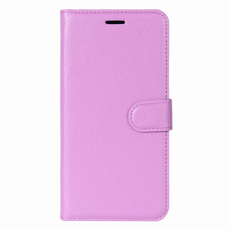 For HTC U11+ Litchi Texture Horizontal Flip Leather Case with Holder & Card Slots & Wallet