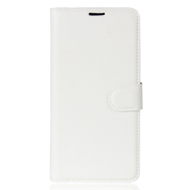 For HTC U11+ Litchi Texture Horizontal Flip Leather Case with Holder & Card Slots & Wallet