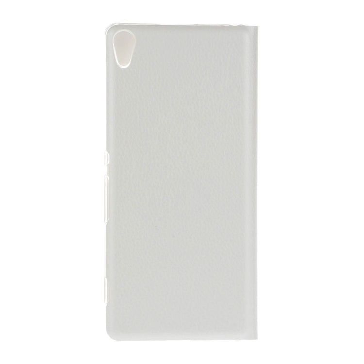 For Sony Xperia XA Litchi Texture Horizontal Flip PU Leather Case with Call Display ID