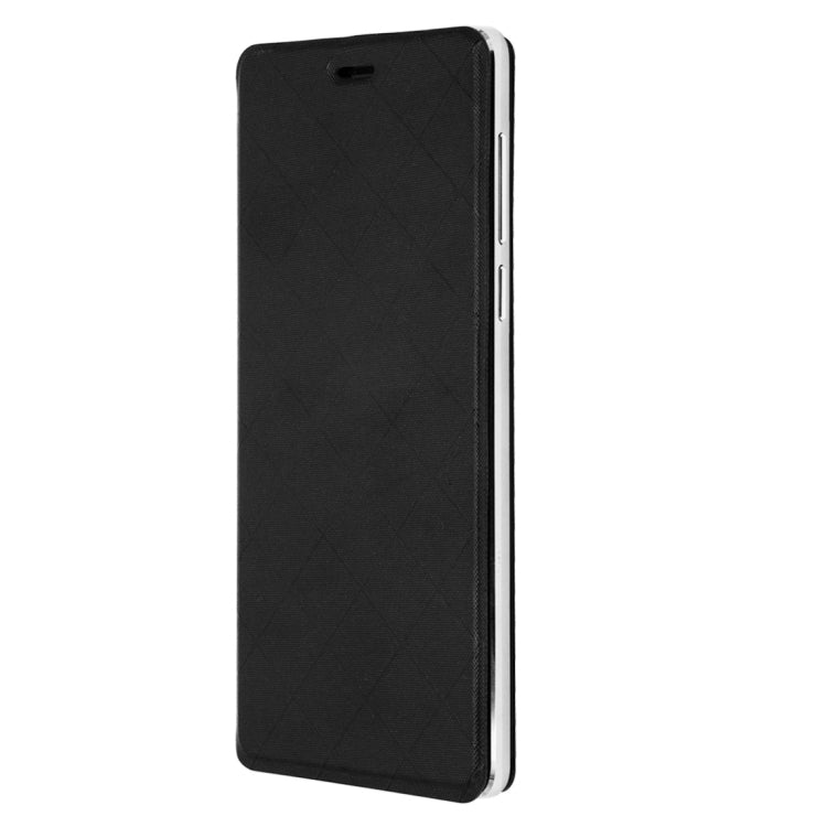 LEAGOO for M5 (MPH4100) Diamond Lattice Texture Horizontal Flip Leather Case