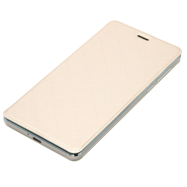 LEAGOO for M5 (MPH4100) Diamond Lattice Texture Horizontal Flip Leather Case