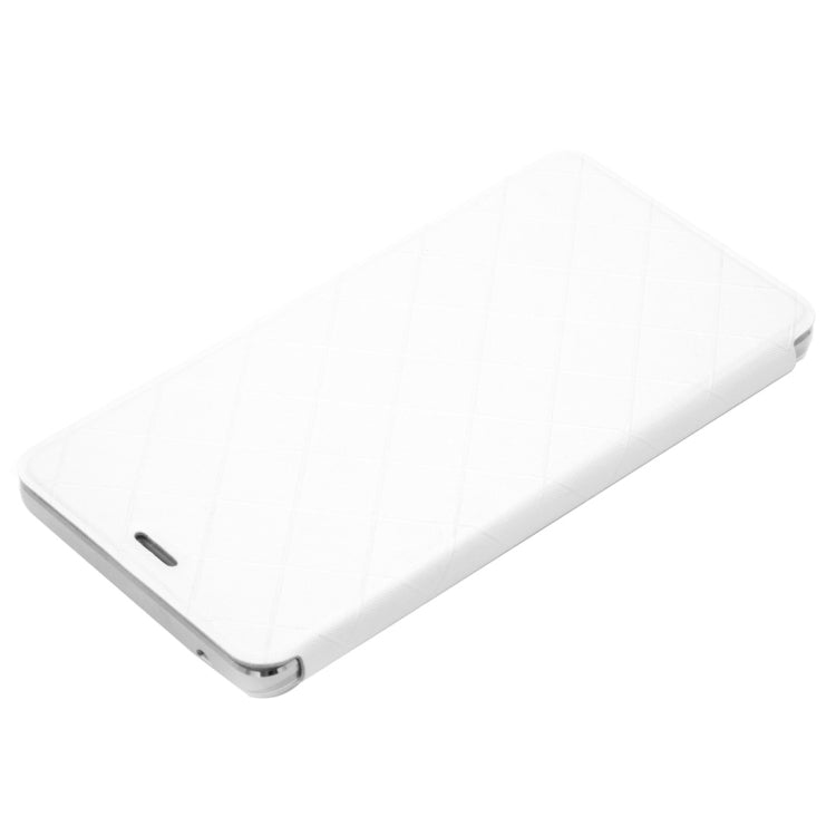 LEAGOO for M5 (MPH4100) Diamond Lattice Texture Horizontal Flip Leather Case