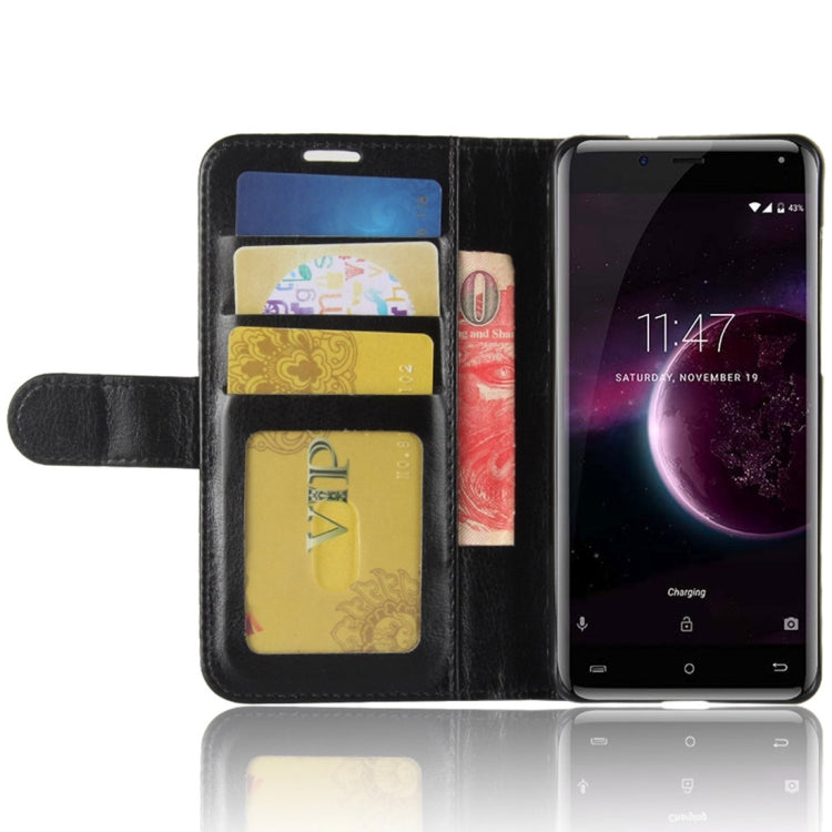 For CUBOT  Magic Crazy Horse Texture Horizontal Flip Leather Case with Holder & Card Slots & Wallet