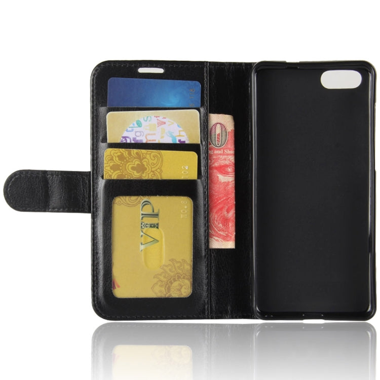 For CUBOT  Magic Crazy Horse Texture Horizontal Flip Leather Case with Holder & Card Slots & Wallet