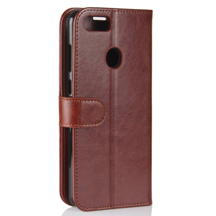 For Huawei  Honor 7X Crazy Horse Texture Horizontal Flip Leather Case with Holder & Card Slots & Wallet