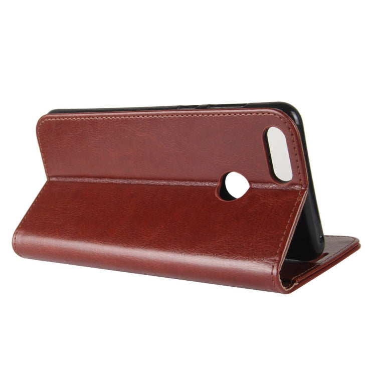 For Huawei  Honor 7X Crazy Horse Texture Horizontal Flip Leather Case with Holder & Card Slots & Wallet