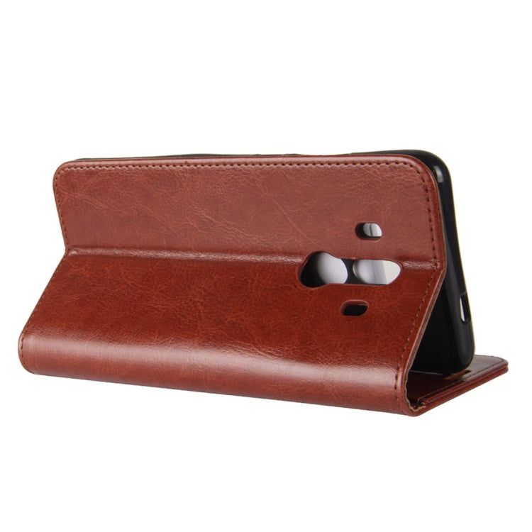 For Huawei Mate 10 Porsche Design & Mate 10 Pro Crazy Horse Texture Horizontal Flip Leather Case with Holder & Card Slots & Wallet