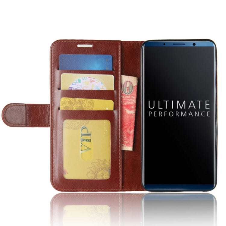 For Huawei Mate 10 Porsche Design & Mate 10 Pro Crazy Horse Texture Horizontal Flip Leather Case with Holder & Card Slots & Wallet