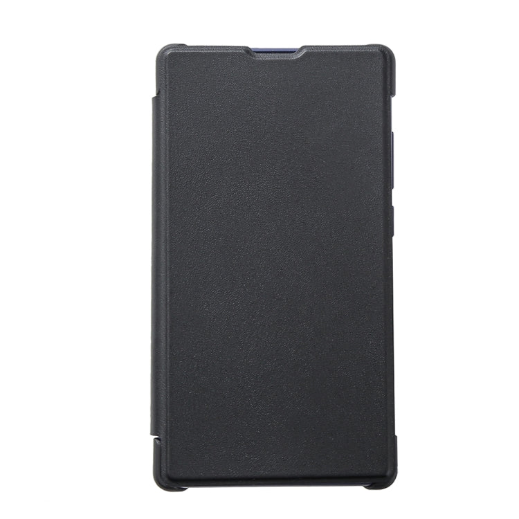 For DOOGEE  MIX Lite Leather Texture Leather + Plastic Horizontal Flip Leather Case with Tempered Glass Screen Protector