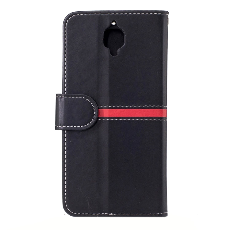 For OnePlus  Three Crazy Horse Texture PU Leather Horizontal Flip Leather Case with Holder & Card Slots & Wallet & Photo Frame & Lanyard